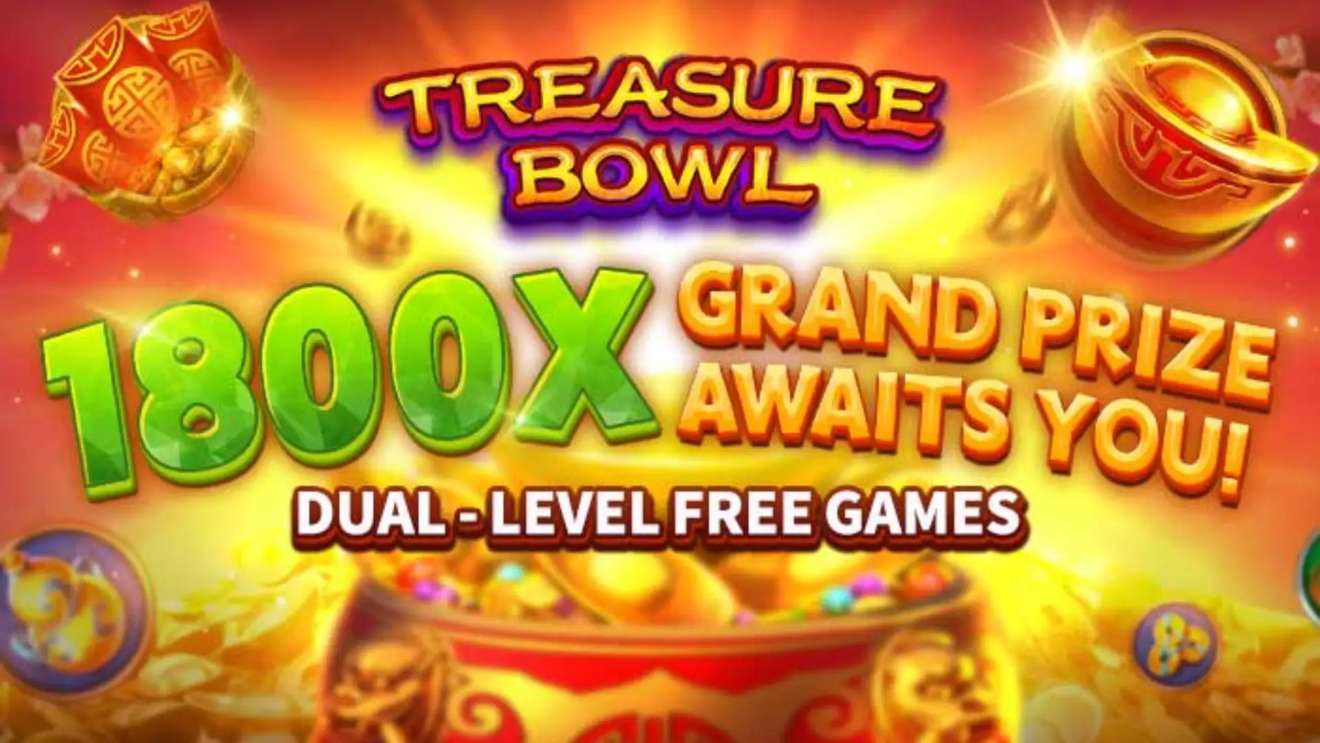 Multiplicadores Treasure Bowl 359jogo - 7777x Máximo com Tigela Dourada